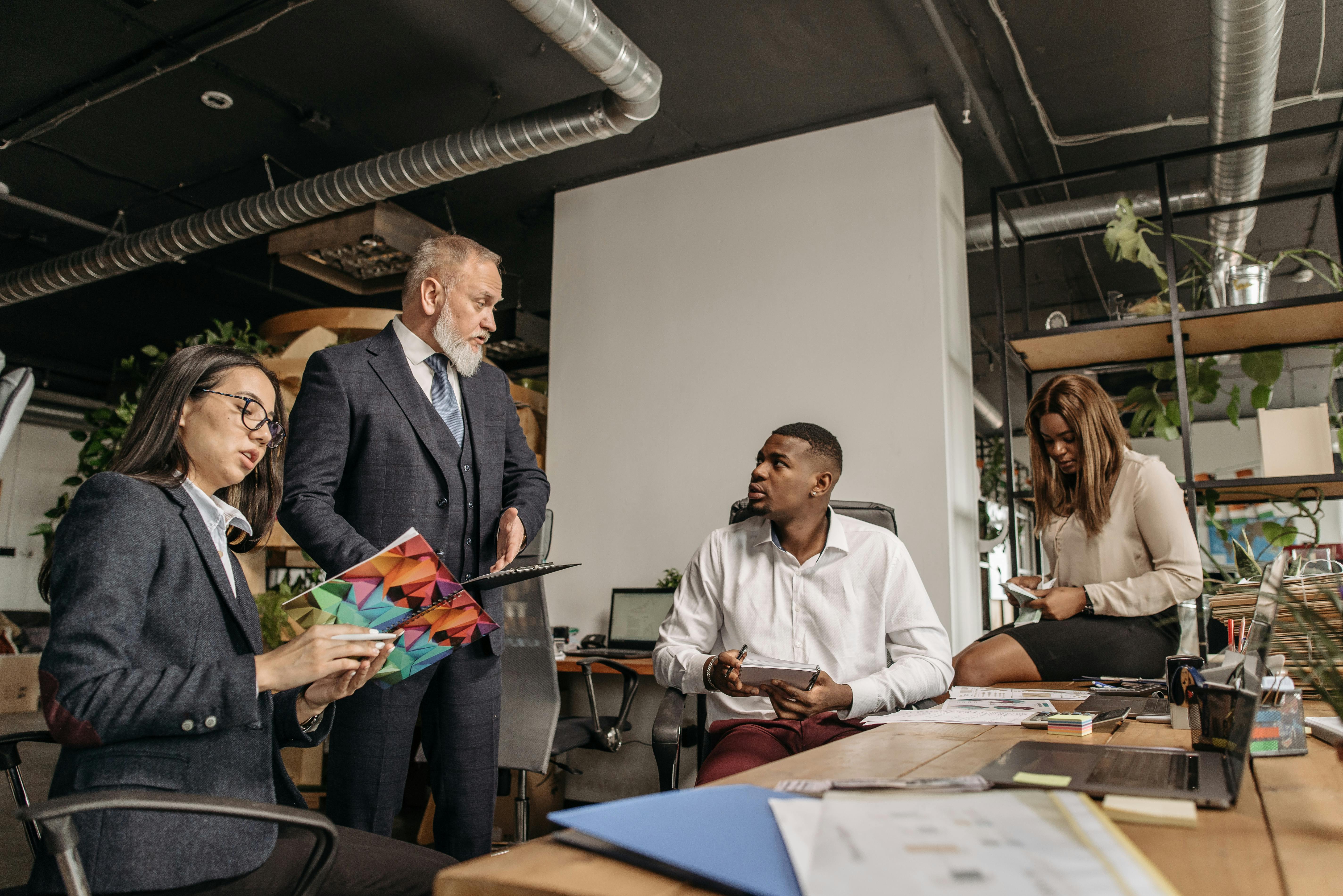 Executive coaching session